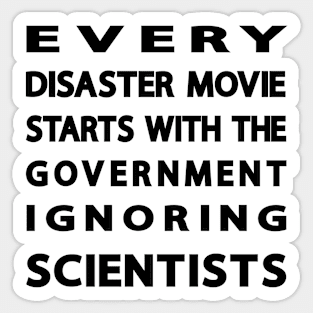 Disaster Movie 2020 Sticker